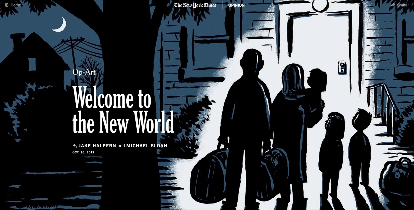The New York Times visual storytelling examples