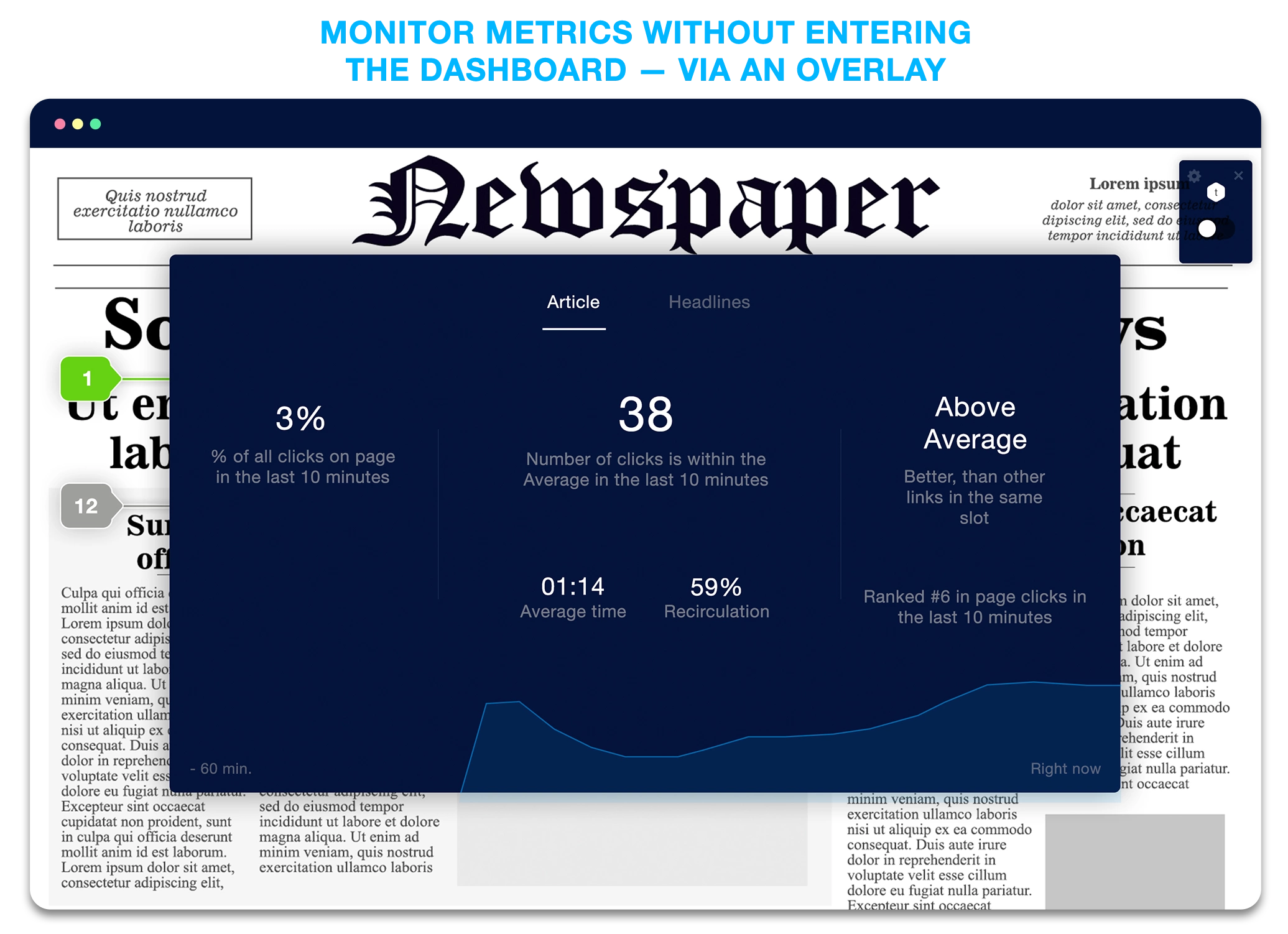 ab headline testing tool screenshot